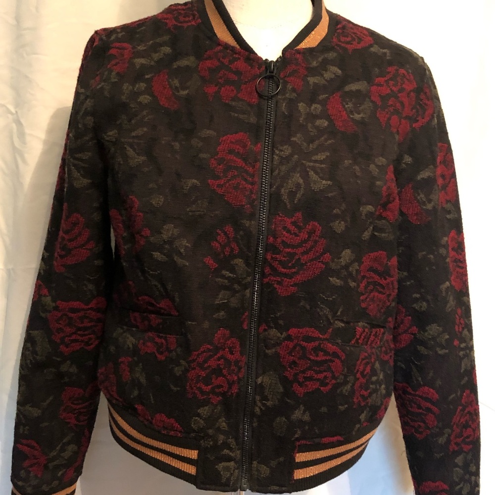 Sanctuary zip up bomber jacket